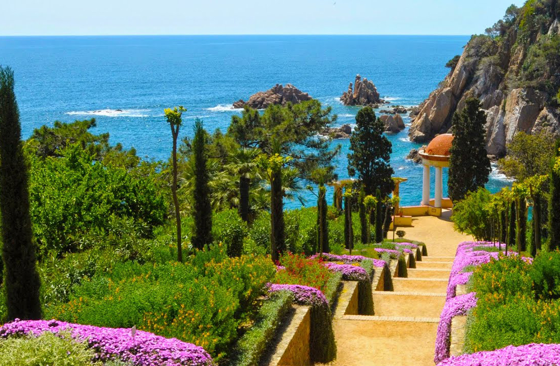 Visita a Blanes: Jardí botànic Mar i Murtra